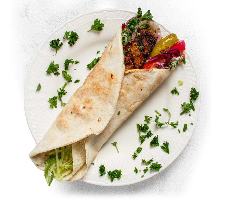 Kofta Kebab Wrap